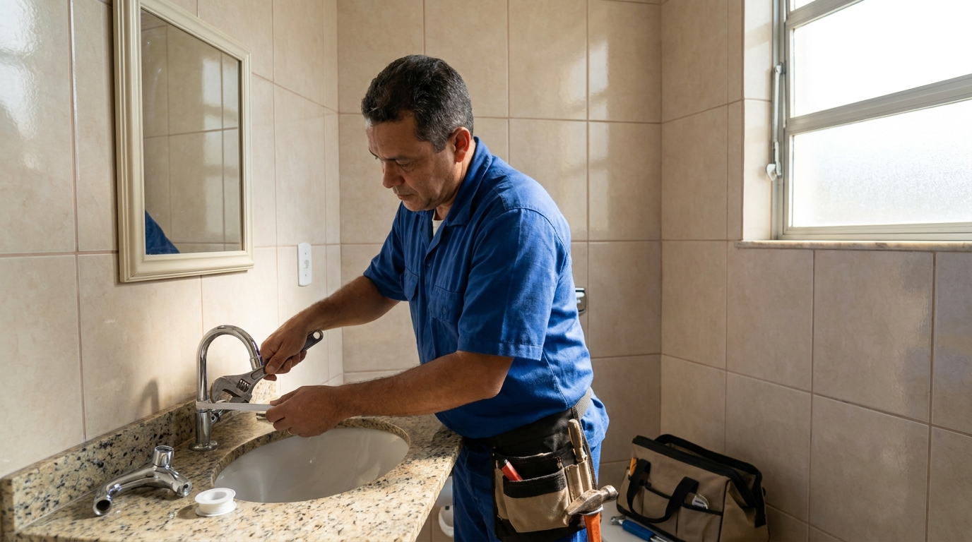 Ajustes em Torneiras em Atibaia‑SP