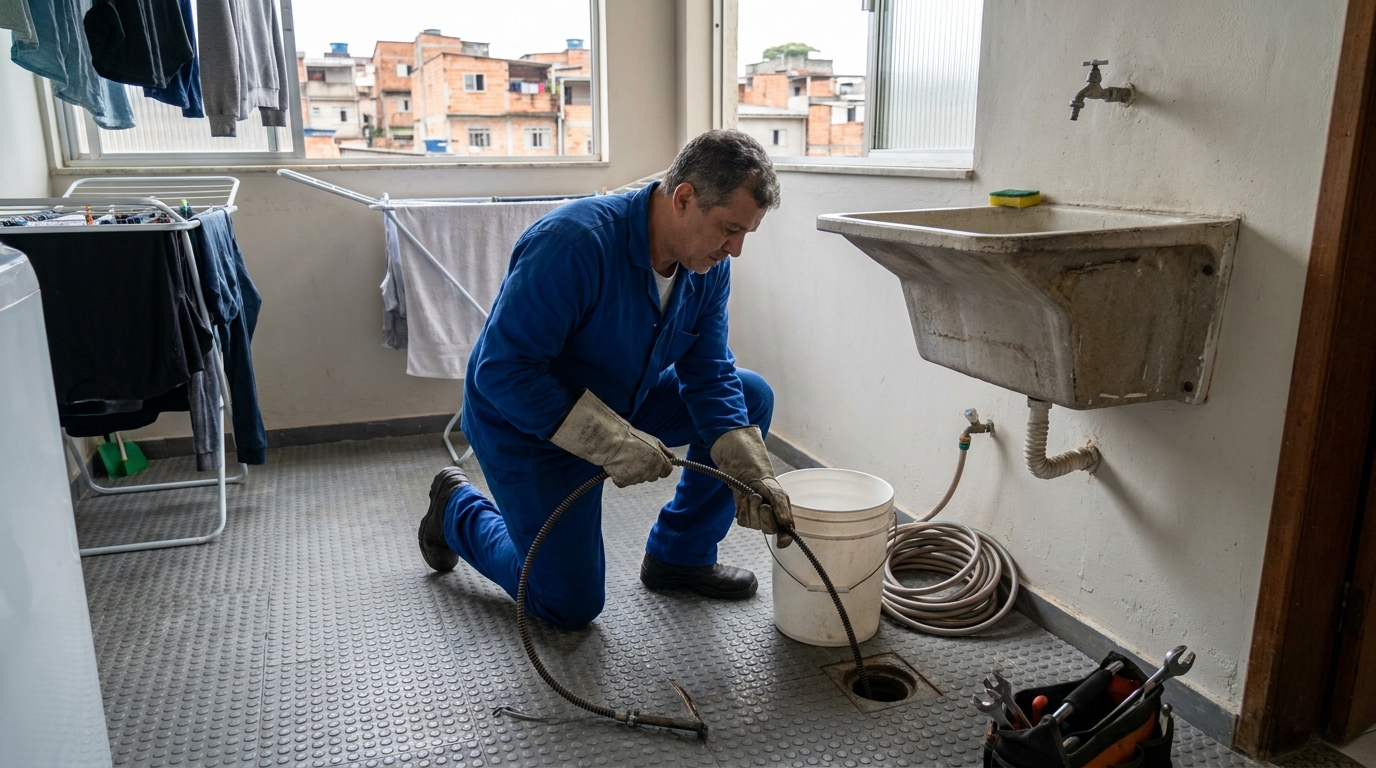 Desentupimento de Ralos Externos em Atibaia‑SP