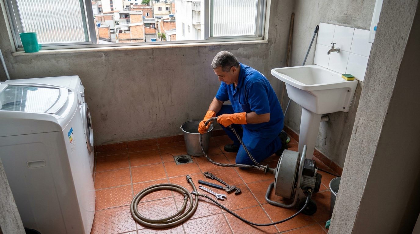 Limpeza Profunda de Ralos em Atibaia‑SP